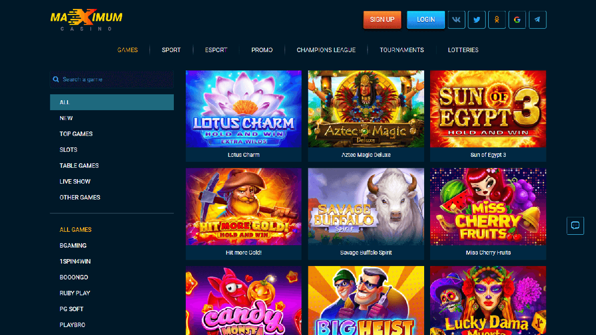 Maximum Casino Review